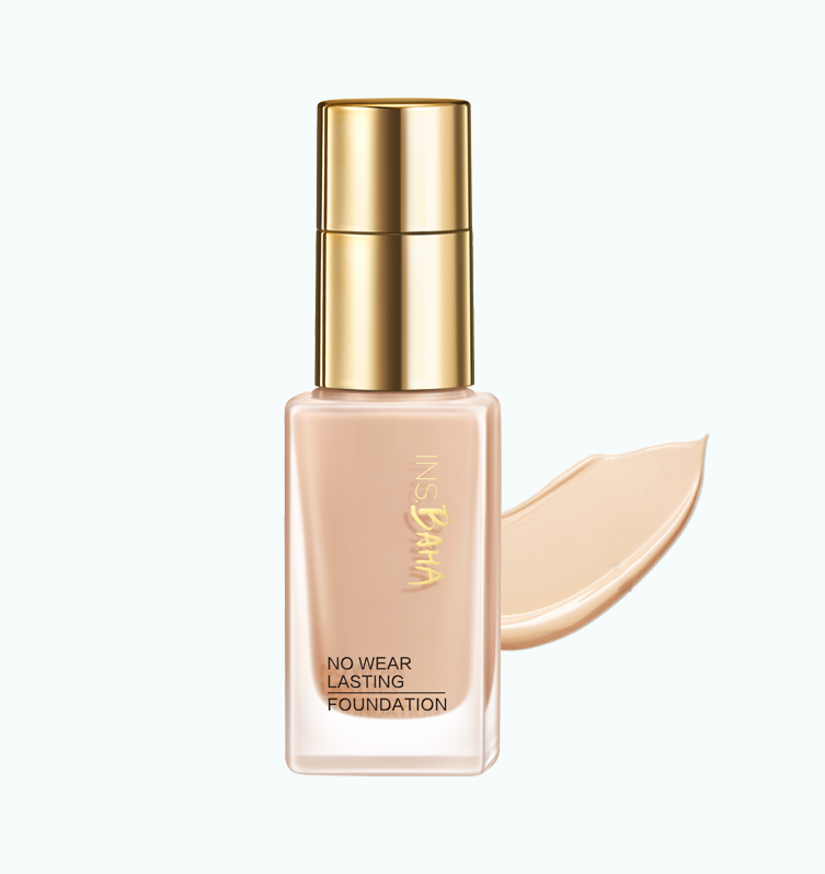 JIUYOU.COM印彩巴哈透薄持妆粉底液-遮瑕型